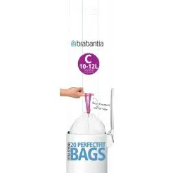 BRABANTIA Affaldspose 20 stk. 10-12 liter "C" -