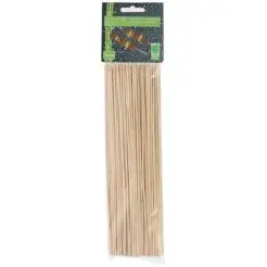 Bambus grillspyd 100 stk - 25 cm - 