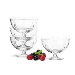 ROSENDAHL Grand cru Soft glasskåle på fod 4 stk. - 
