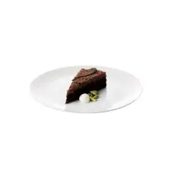 AIDA Relief desserttallerken 20 cm 4 stk - hvid - 