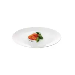 AIDA Relief middagstallerken 27 cm 4 stk - hvid - 