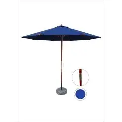 HOFFMANN Parasol nice Ø 3 - blå -
