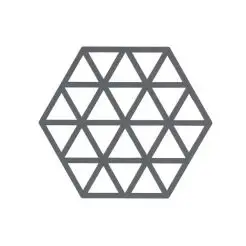 ZONE Bordskåner grå triangle -