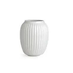 KÄHLER Hammershøi vase 21 cm - hvid - 