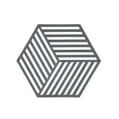 ZONE Hexagon bordskåner cool grey -