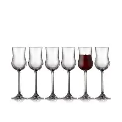 LYNGBY GLAS Juvel portvinglas 9 cl 6 stk - 