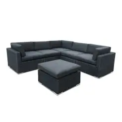 Vita lux sofasæt - sort -