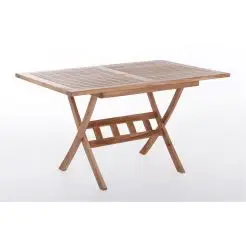 TEAK Havebord 85 x 135 cm - mondena -