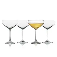 LYNGBY GLAS Juvel champagneskål 34 cl 4 stk -