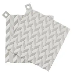 STELTON RIG-TIG Grydelapper 2 stk - hold on - light grey -