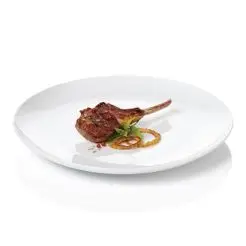 AIDA Atelier hvid frokosttallerken 22 cm 4 stk - hvid -