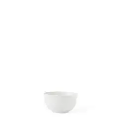 LYNGBY Rhombe skål 14 cm - hvid - 