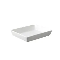 AIDA Aroma rektangulær fad 29 x 24 x 5 cm - hvid - 