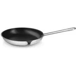 EVA TRIO Rustfrit stål stegepande m/ sliplet belægning 28 cm -