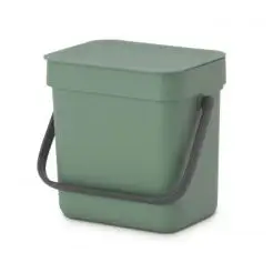 BRABANTIA Affaldsspand m/ låg 3 liter - grøn - 