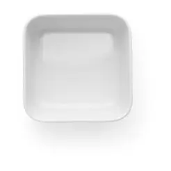 EVA TRIO Legio nova kvadratisk skål 12x12 cm - hvid - 