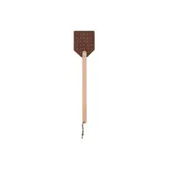 Fluesmækker med læder - 