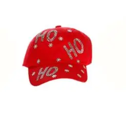 DET GAMLE APOTEK Julekasket HO HO HO - rød - 
