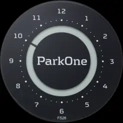 PARKONE 2 Parkeringsur - carbon black -