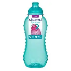 SISTEMA Drikkedunk 330 ml twist 'n' sip - teal -
