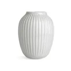 KÄHLER Hammershøi vase 25,5 cm - hvid -