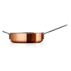 EVA TRIO Kobber sauterpande 24 cm -