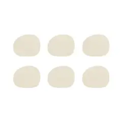RAW Buffalo glasbrikker 6 stk. - varm nude -