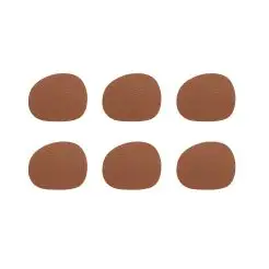 RAW Buffalo glasbrikker 6 stk. - cinnamon brown -