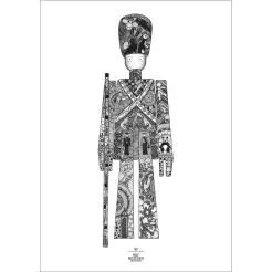 KAY BOJESEN Plakat garder 50 x 70 cm -
