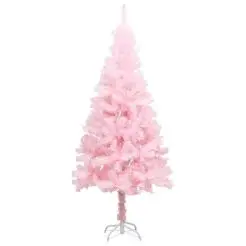 Kunstigt juletræ pink - 180 cm - 
