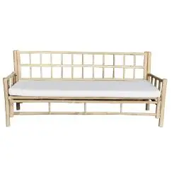 BAMBUSA Bambus Sofa 180 x 70 cm - incl hynde - 