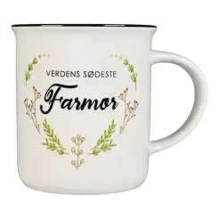 DET GAMLE APOTEK Krus "Verdens sødeste farmor" -