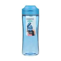 SISTEMA drikkedunk tritan swift 600 ml - støvet blå - 