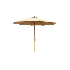 HOFFMANN Parasol nice Ø 3 m  - cappuccino - 