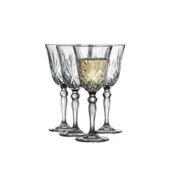 LYNGBY Melodia krystal hvidvinsglas 21 cl. 4 stk - 