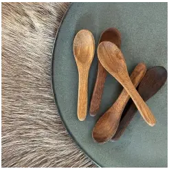 AIDA Raw tapasske i teak - 1 stk - 