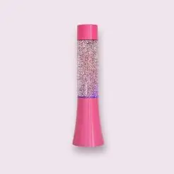 Glitterlampe - pink - 