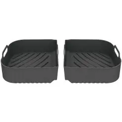 Airfryer silikoneform 18 x 20 x 6 cm - 2 stk - 