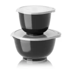 ROSTI NEW Margrethe skålesæt 1,5 & 3,0 liter - carbon black - 