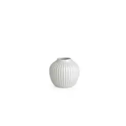 KÄHLER Hammershøi vase 13 cm - hvid -