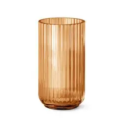 LYNGBY Vase glas 20 cm - amber -
