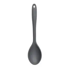 Serveringsske i silikone 27,5 cm - grå - 