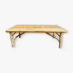 BAMBUSA Bambus sofabord 140 x 70 cm - 