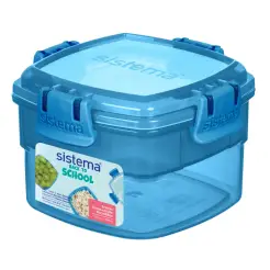 SISTEMA To go snack lunch 400 ml - støvet blå - 