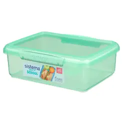 SISTEMA Madkasse lunch 2 liter - støvet grøn -