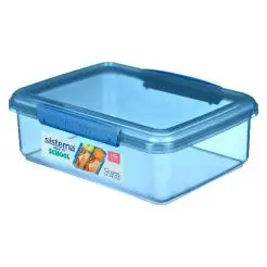 SISTEMA Madkasse lunch 2 liter - støvet blå - 