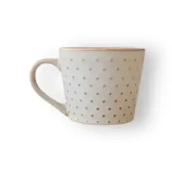 DACORE Dots krus 360 ml - mat brun -