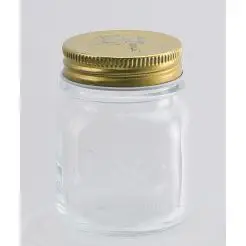 Geleglas m/skruelåg - 150 ml -