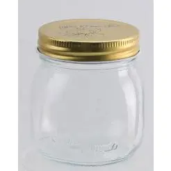 Geleglas m/skruelåg - 250 ml -