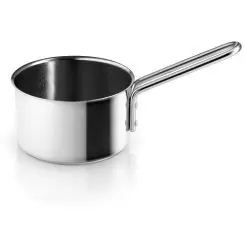 EVA TRIO Stainless steel kasserolle m/keramisk belægning 1,1 liter - 